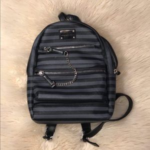 Adrienne Vittadini black & gray backpack